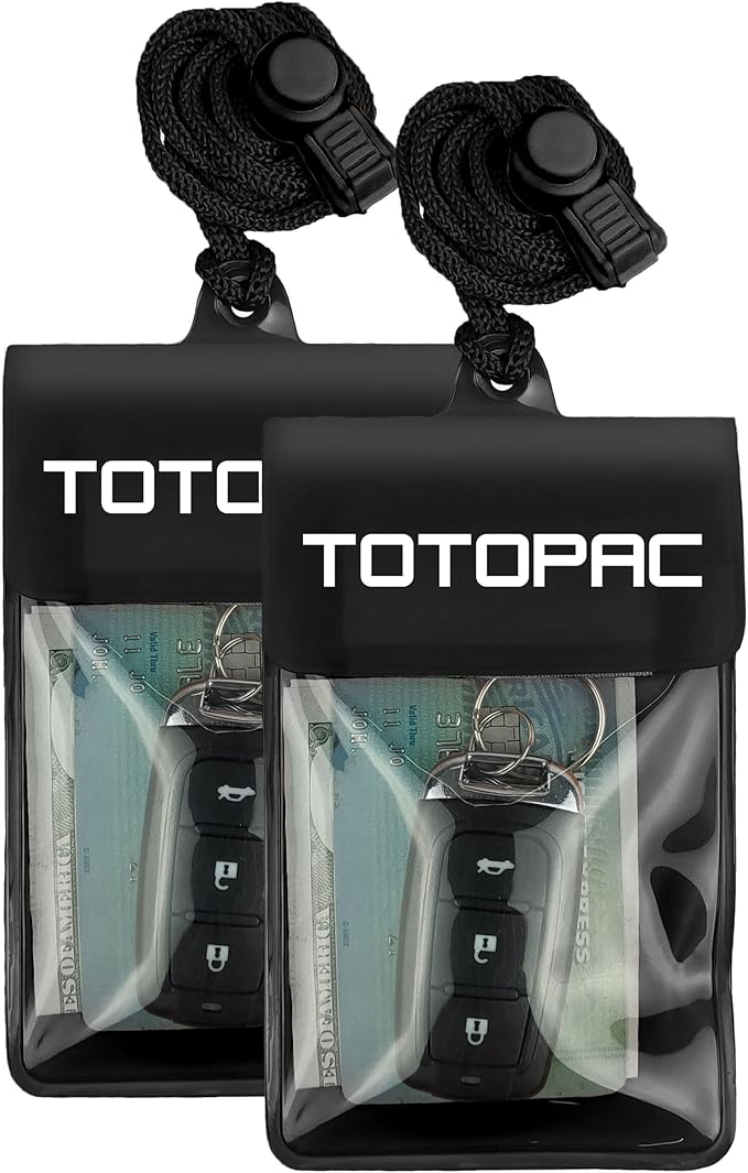 Waterproof Car Key FOB Pouch Submersible Dry Bag Holder for ID Credit Cards Cash Keys Case Swim Surf Floating Wallet