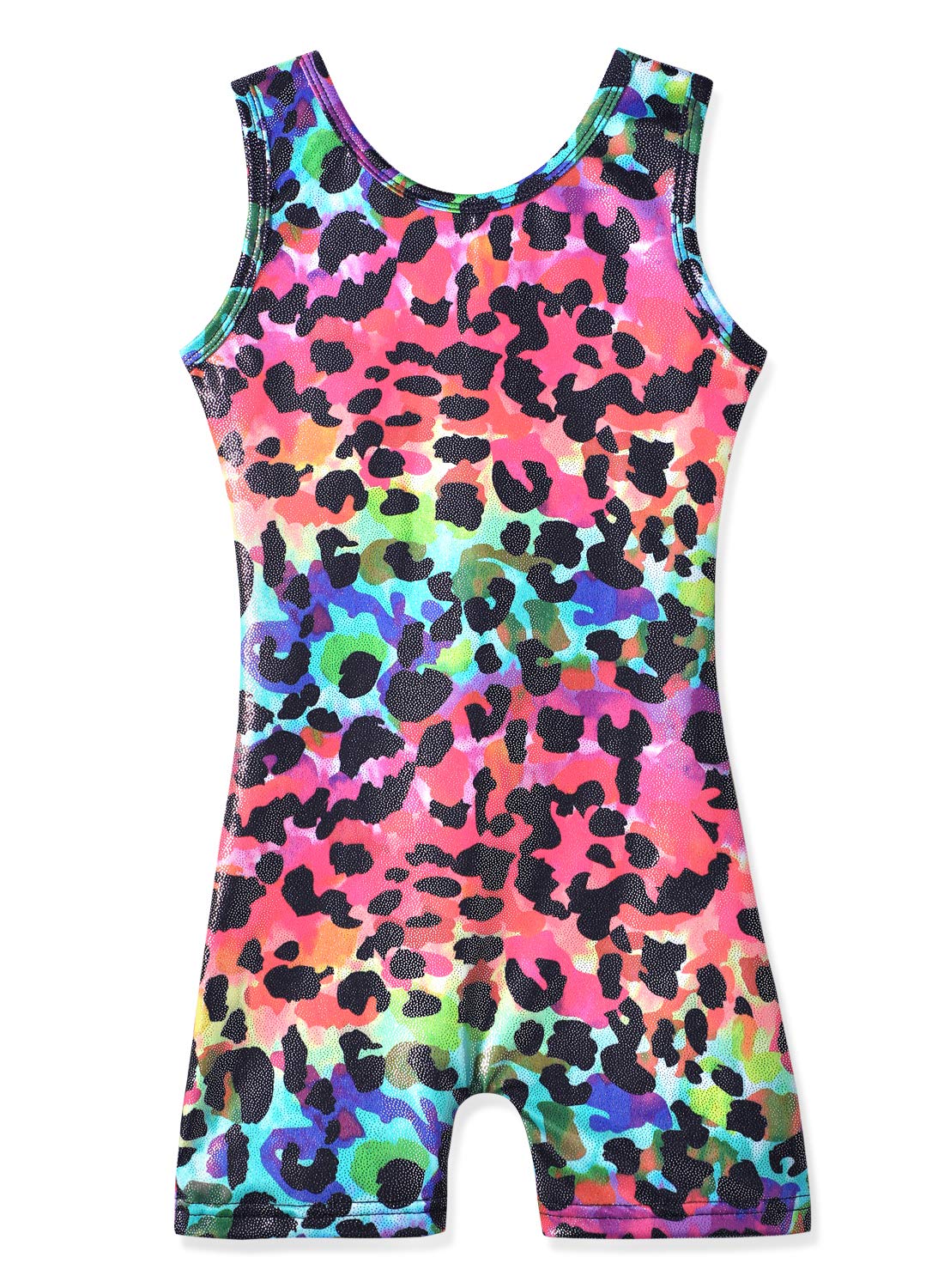 HOZIY Girls Gymnastics Leotards for Girls 5t Size 5-6 Unitards Dance Leotard Outfits Bodysuits Rainbow Leopard Camouflage