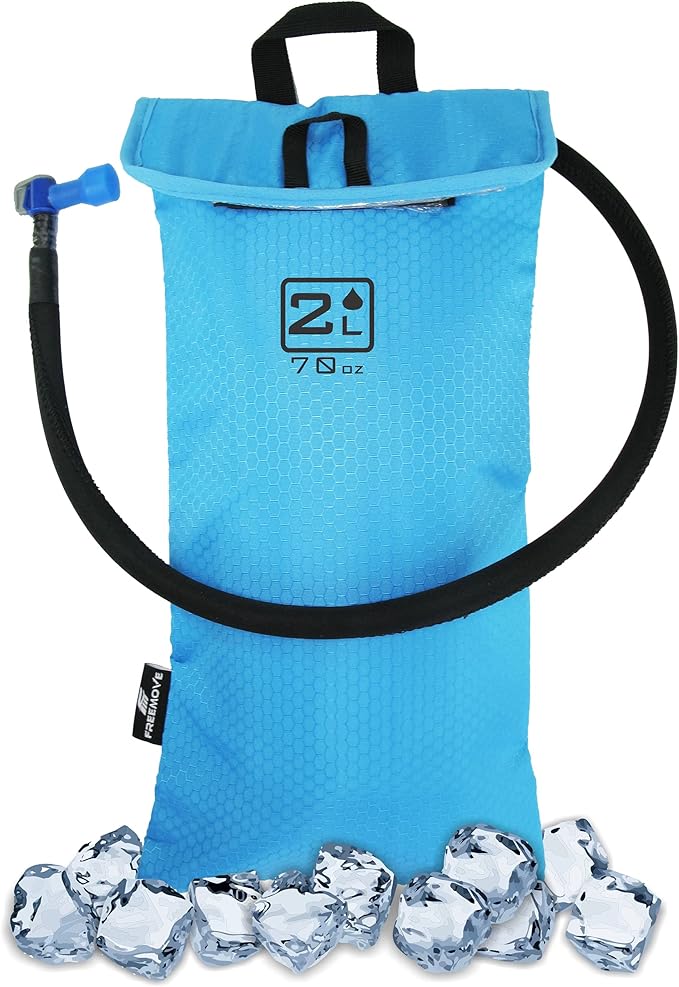 Protective Cooler Bag for 2L or 3L Hydration Water Bladder Pack > Keeps Water Cool & Protects Bladders > Thermally Insulated, Water Resistant > Ideal As a Backpack Cooler - Bladder is NOT Included