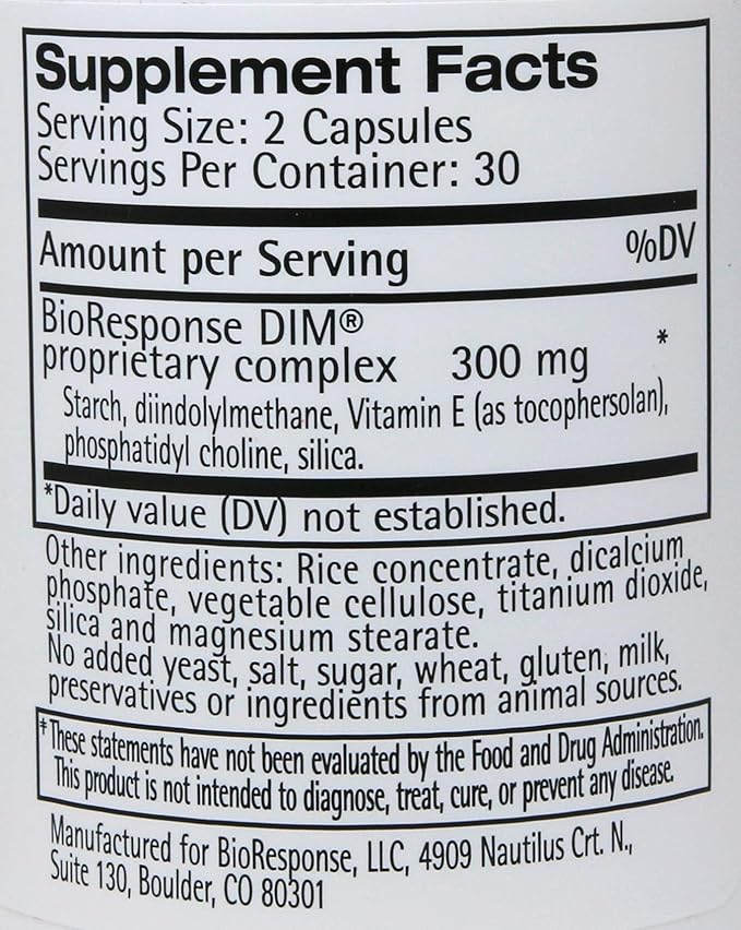 BioResponse DIM - 150 mg (120 capsules)
