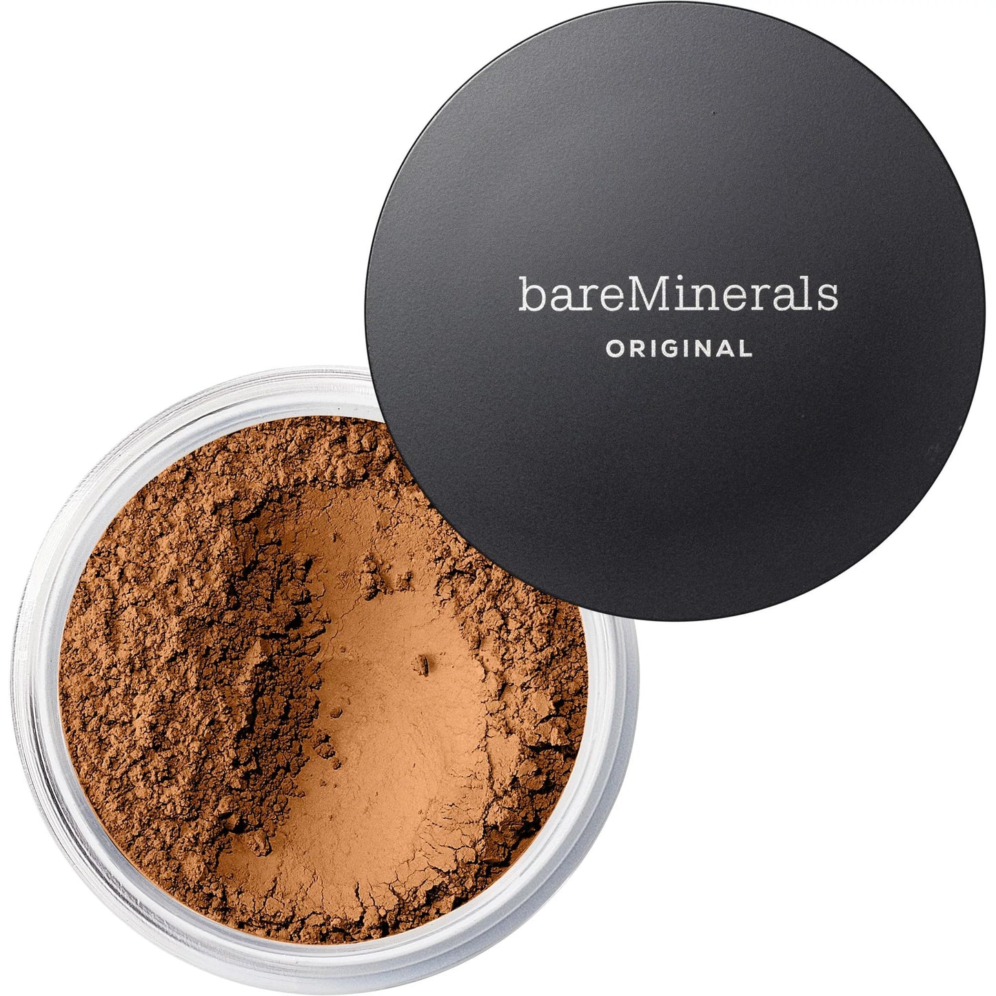 bareMinerals Original Loose Powder Foundation SPF 15, Lightweight Mineral Loose Powder Foundation Makeup, Buildable Coverage, Talc Free, Vegan (Neutral Dark 24)