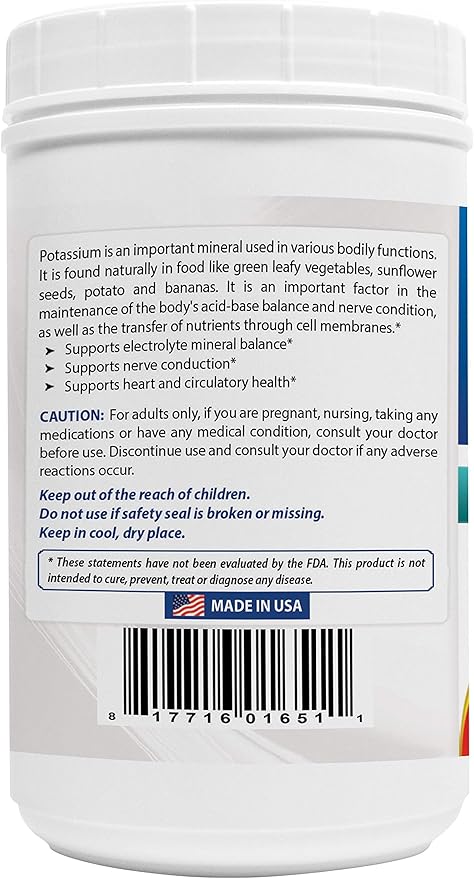 Best Naturals Potassium Gluconate 1lb Powder (1 LB (Pack of 1))