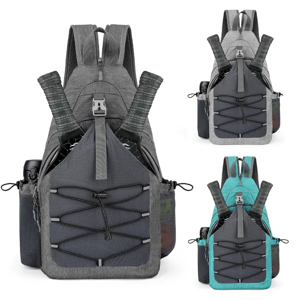 ISKYBOB Large Capacity Pickleball Paddle Backpack