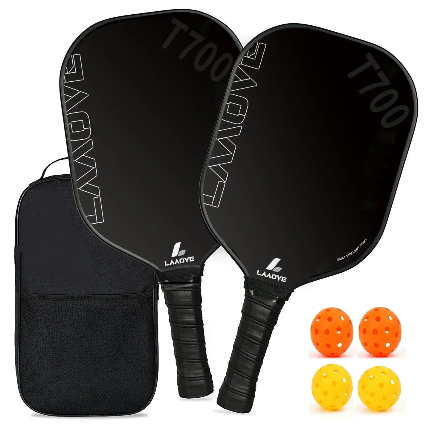 16MM LAAOVE T700 Carbon Fiber Pickleball Paddle