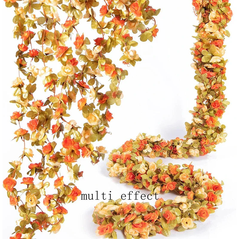 250CM Artificial Rose Vine Decoration