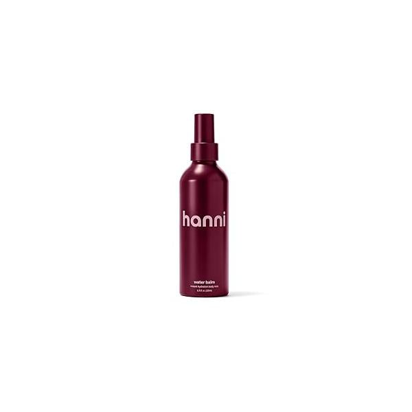 HANNI Water Balm Hydrating Body Mist, Moisturizer Spray with Hyaluronic Acid for All Skin Types, Lotion Replacement, 200 mL / 6.76 fl oz