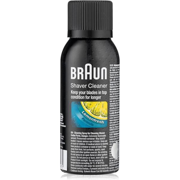 Braun 5002724 Shaver Cleaner Spray (100ml)