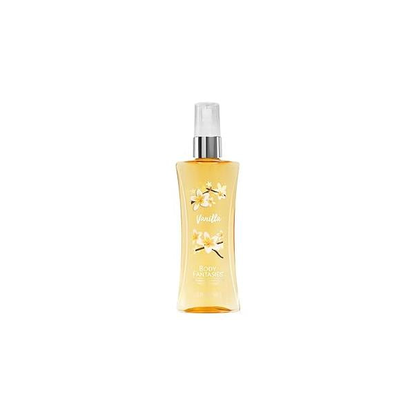Body Fantasies Fragrance Spray, Vanilla, 8 Ounce