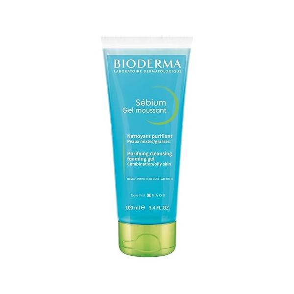 Bioderma - Face Cleanser Sébium Makeup Removing Skin Purifying Wash for Combination to Oily