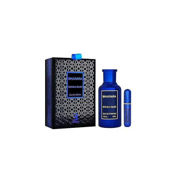 Bharara Double Bleu Pour Homme Eau De Parfum For Men 3.4 oz /100 ML