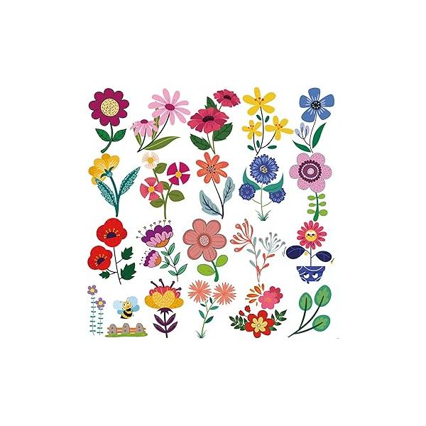 30Sheets Butterfly Temporary Tattoos for Women Kids Girls, Fake Flower Colorful 3D Butterflies Wings Tattoo Stickers Art Waterproof Face Body Birthday Party Supplies Favors Gifts