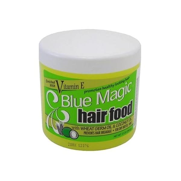 Blue Magic Hair Food BLMHFOO, Coconut, 12 Ounce