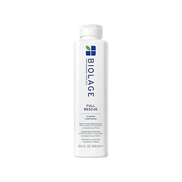 Biolage Full Rescue Shampoo for Thin Hair - Fortifies, Instantly Fuller-Looking, Rosemary Oil & Niacinamide, Vegan Cruelty-Free