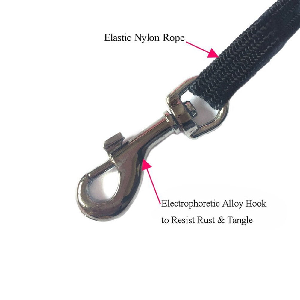 2pcs Harness with Lead for Rabbits Bunny Little Pets - Size XL(Pink)