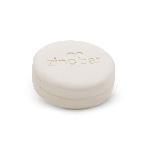 2% Pyrithione Zinc Shampoo Bar for dandruff and seborrheic dermatitis - Fragrance Free (4 Oz)