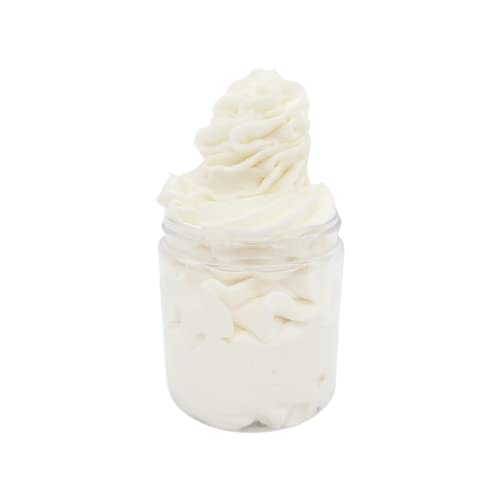 Cotton Candy Whipped Body Butter, natural lotion, organic, 4oz jar, made with shea butter, mango butter, coconut oil, almond oil
