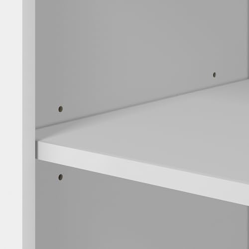 Furinno Jensen Entertainment Center Stand with Fireplace for TV up to 55 Inch, Corded Electric, White