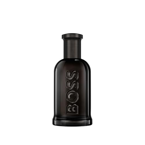 Hugo Boss Bottled Parfum – Woody Ambery Men's Cologne – With Notes of Leather, Orris & Wood – Long Lasting Fragrance