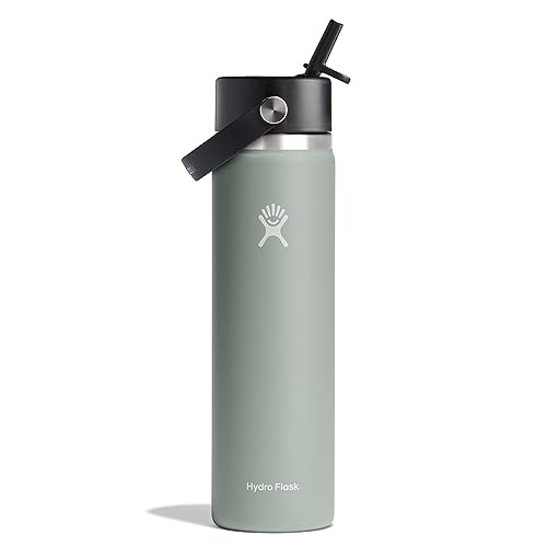 Hydro Flask Wide Flex Straw Cap Indigo 24 Oz