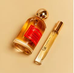 CHERRY SAFFRON Eau De Parfum| Handmade Fragrance Unisex for Women and Men|Clean & Natural Ingredients|Vegan based with notes of Pure Saffron & Cherry(TRAVEL SIZE 10 ML/0.33 OZ)