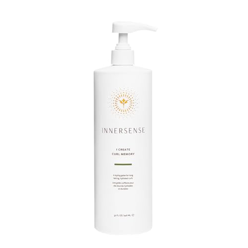 INNERSENSE Organic Beauty - I Create Curl Memory Gel | Non-Toxic, Cruelty-Free Haircare (32 oz | 946 ml)