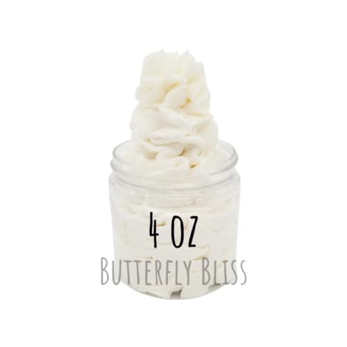 Bubblegum Whipped Body Butter, natural lotion, organic, 4oz jar, made with shea butter, mango butter, coconut oil, almond oil