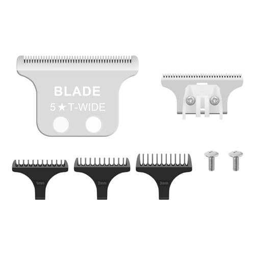 2215 T Wide Adjustable Trimmer Blades for Wahl 5 Star Series Detailer (8081) and Cordless Detailer LI (8171) Hair Clippers Blades-Model 2215