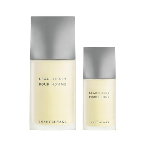 Issey Miyake L'Eau d'Issey pour Homme - Eau de Toilette Fragrance Set for Men - 125ML + 40ML