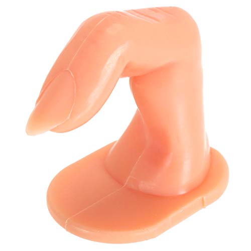 Hedume 60 Pack Practice Fingers, DIY Nail Art Training Fingers, Nail Decoration Training Fingers for Nail Art Beginners, Lovers and Salon Artists