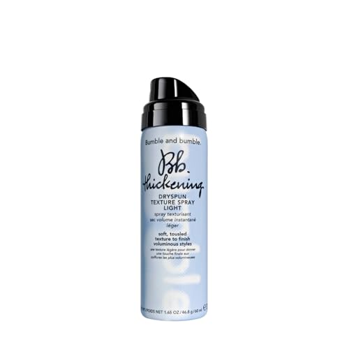 Bumble and bumble. Thickening Dryspun Texture Spray Light | For Soft Texture + Light Hold | Curly, Wavy, Straight