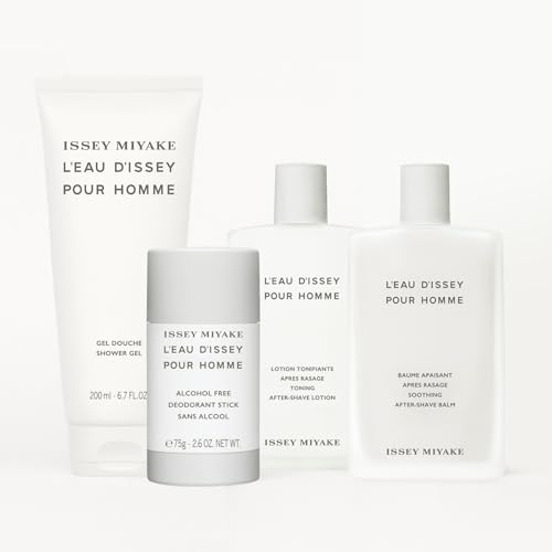 Issey Miyake L'Eau d'Issey Pour Homme Shower Gel - Invigorating, Cleansing Body Gel - Cleanses Skin - With Notes of Yuzu, Nutmeg & Sandalwood - 6.7 oz