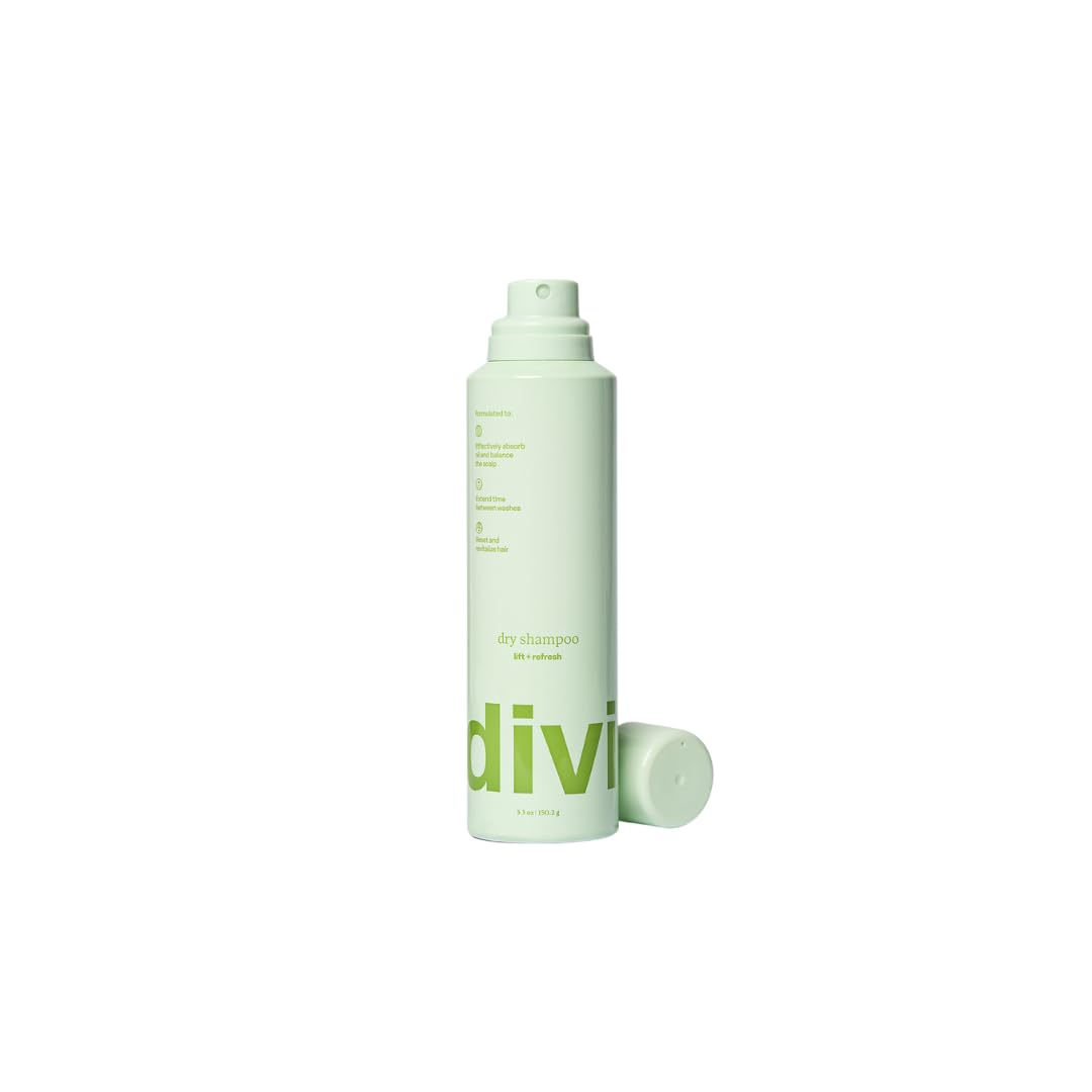 divi Dry Shampoo, 1.7 oz, Revives Hair Between Washes