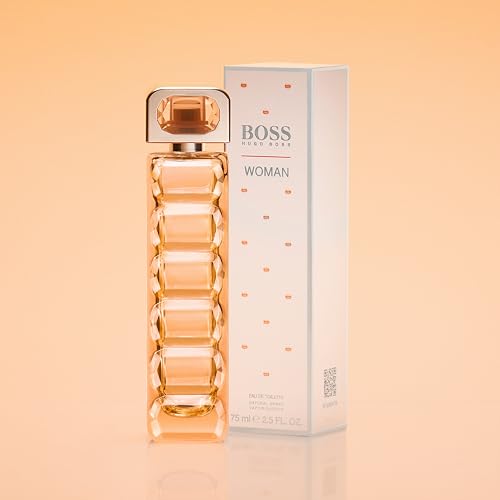 Hugo Boss Orange Eau de Toilette – Women's Ambery Woody Perfume – With Notes of Bergamot, Orange Flowers, Vanilla & Sandalwood – Long Lasting Fragrance