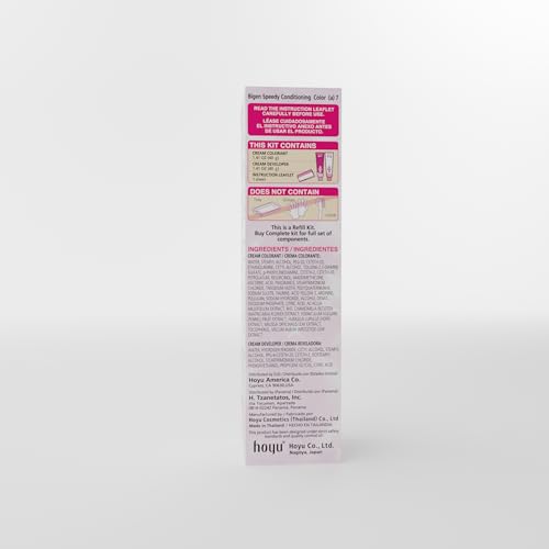 Bigen Speedy Conditioning Color Refill: 7 Brownish Black - 3 Pack