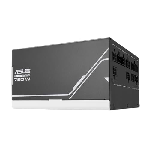 ASUS Prime 750W Gold (750 Watt, ATX 3.0 Compatible, Fully Modular Power Supply, 80+ Gold Certified, Dual Ball Bearings, Two Color Options in One, 8-Year Warranty)