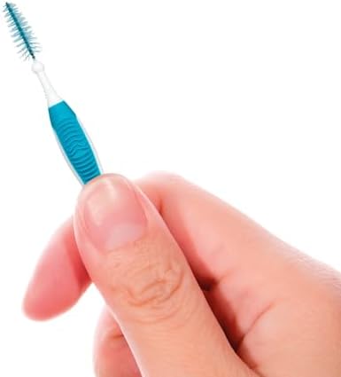 GUM Proxabrush Go-Betweens - Wide - Interdental Brushes - Soft Bristled Dental Picks for Plaque Removal Health - Safe for Braces & Dental Devices, 10ct (Pack of 6)