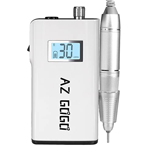 (Need Portable Host) Updated Handpiece for AZ GOGO-102 Nail Drill Machine Part, AZ GOGO 30000 RPM Portable Nail Drill - for Updated 2 Jack Host
