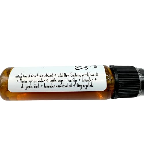 Happiness Smudge Spray - 1 fl oz - Body Spray - Room Mist - Lavender Smudging - Energy Cleansing