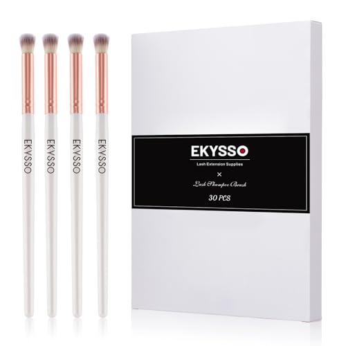 30 Pieces Lash Brushes Kit for Cleansing, Lash Shampoo Brush, Cleansing Brush for Eyelash Extensions