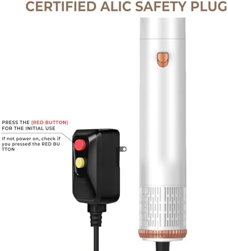 Hair Dryer Brush,6 in 1 Professional Hot Air Styler,Powerful Air Curling Wrap Styler,Negative Ionic Hair Dryer Fast Drying, Multi Hair Stylerfor Curling Volumizing Straightening Styling