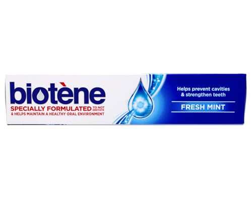 Biotene Dry Mouth Toothpaste, Fresh Mint Original, 4.5-Ounce Box (Pack of 4)