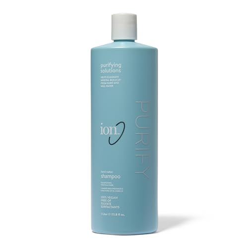 ion Purifying Solutions Hard Water Shampoo, Gentle Cleansing For All Hair Types, Prevents Hard Water Buildup, 33.8 oz.