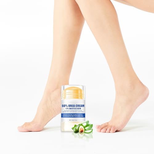 2026 New 60% Urea Hydrating and Anti-Cracking Foot Cream, Moisturising and Relieves Cracking and Dryness Foot Cream, Hand Foot Lotion Heel Stick Repairs (1)