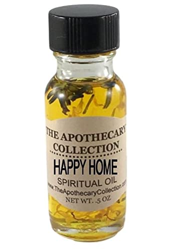 HAPPY HOME Spiritual Oil (aceite) for Hoodoo, Voodoo, Santeria, Wicca, Rootwork, & Spells