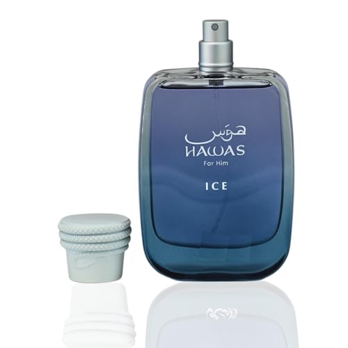 Hawas Ice For Him, Hawas Cologne For Men EDP 100ML (3.4Oz) | Long-Lasting Eau De Parfum | Fresh, Masculine Fragrance