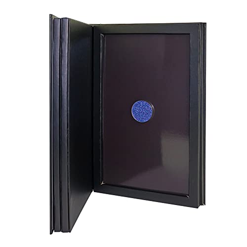 4 layers empty cardboard magnetic book eyeshadow palette