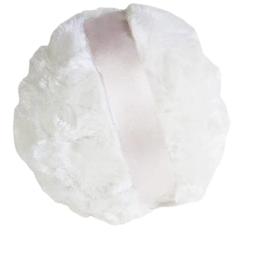 Honeysuckle Scented Silk Dusting Powder Set - 8 oz Jar Silk Powder and Silky Body Powder Puff