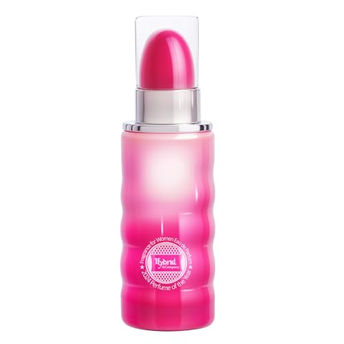 Hybrid & Company Women Kiss Me Pink Eau De Parfum Natural Spray Vaporisateur 3.4 Fl Oz