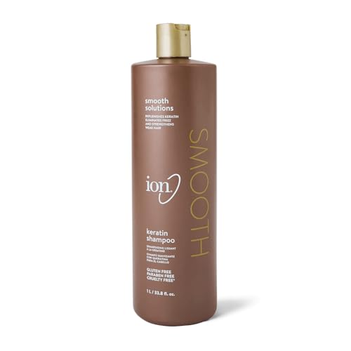 Ion Keratin Smoothing Shampoo 1LT.(33.8OZ)