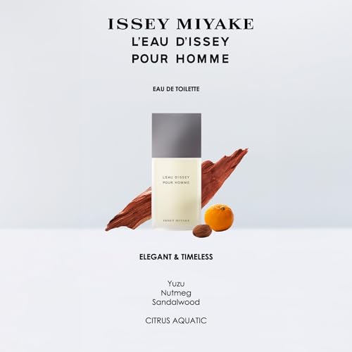 Issey Miyake L'Eau d'Issey Pour Homme Shower Gel - Invigorating, Cleansing Body Gel - Cleanses Skin - With Notes of Yuzu, Nutmeg & Sandalwood - 6.7 oz